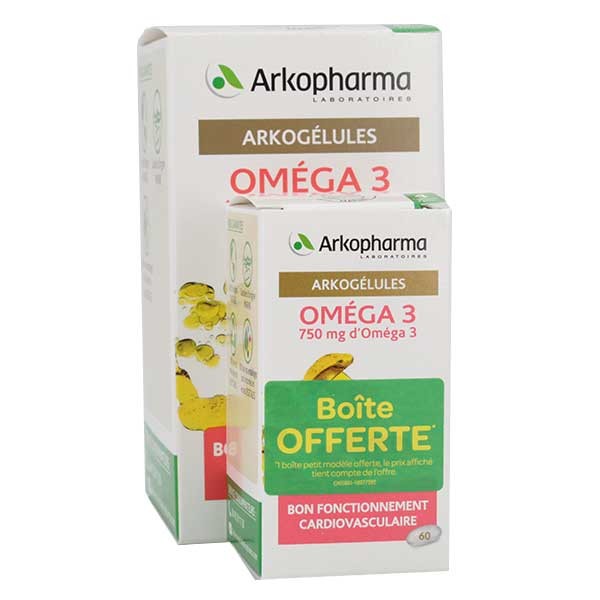 Arkogélules Omega 3 Origen Marino 180 cápsulas + 60 cápsulas gratis