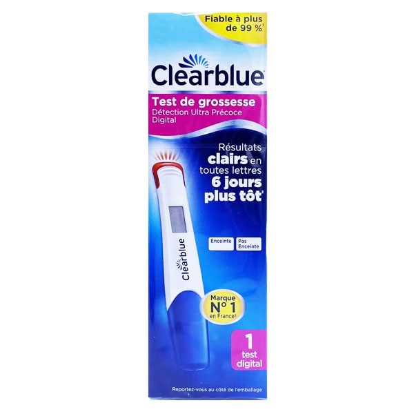 Clearblue Test de Embarazo Digital Ultra-Precoz 1 unidad