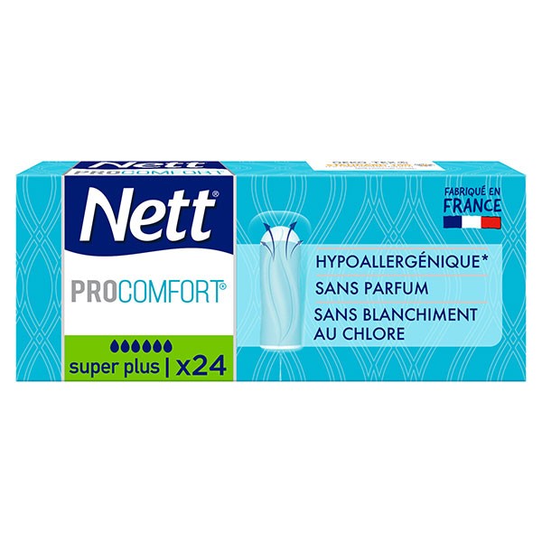 Nett Proconfort Tampones Protección Super+ 24 unidades