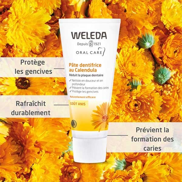 Pasta dental de Weleda calndula 75 ml