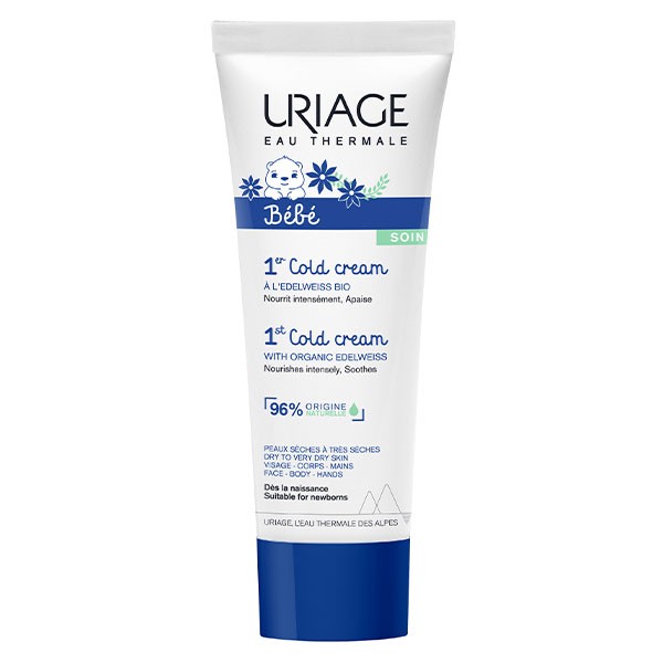 Uriage Cold cream, crema ultra nutritiva para recién nacidos 75ml