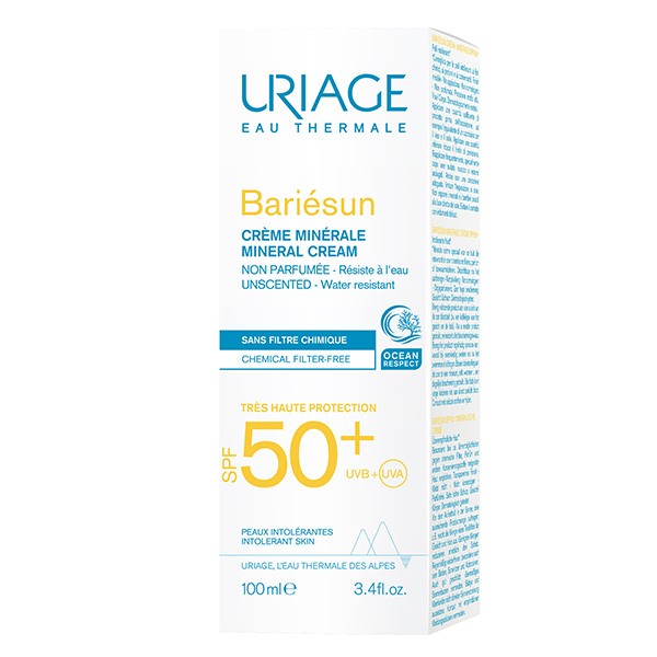Uriage Bariésun Crema Mineral SPF50+ 100ml