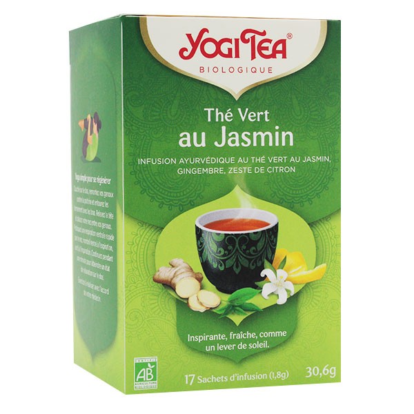 Yogi Tea Té Verde Matcha Limón 17 Bolsitas