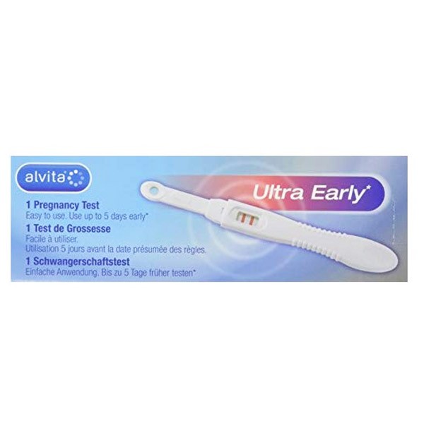 Alvita Test de Embarazo Respesta Ultra Rápida 1 unidad