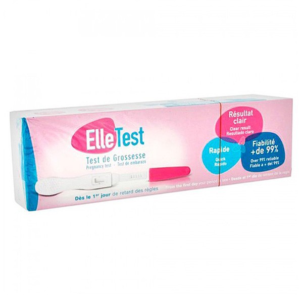 Foto de caja sale de prueba de embarazo