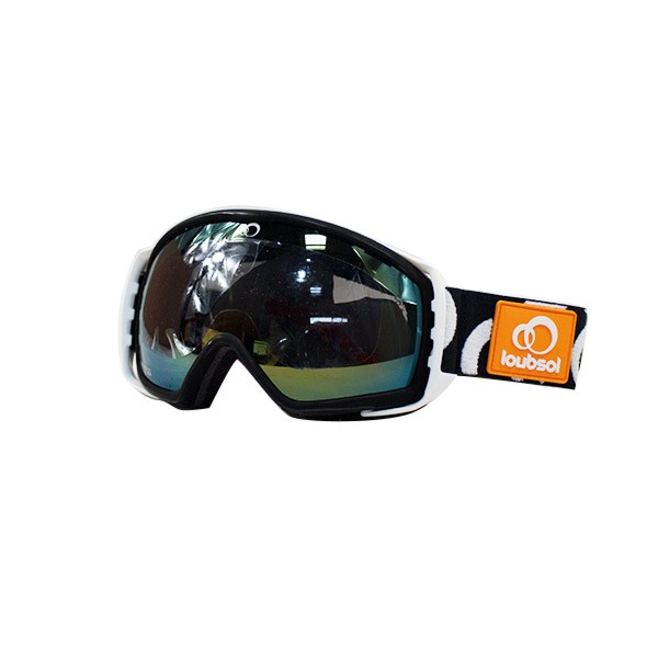 Loubsol Gafas de Ski Chrono Noir Blanc Categoría S3