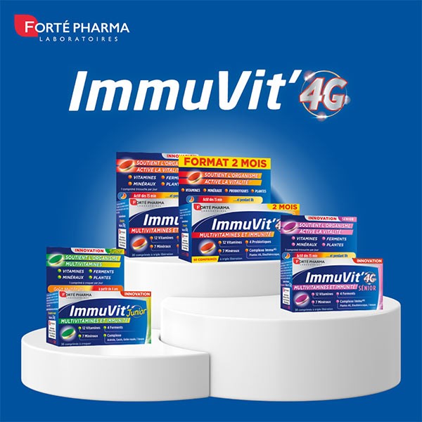 Forté Pharma Immuvit'4G 30 Tablets on sale in pharmacies