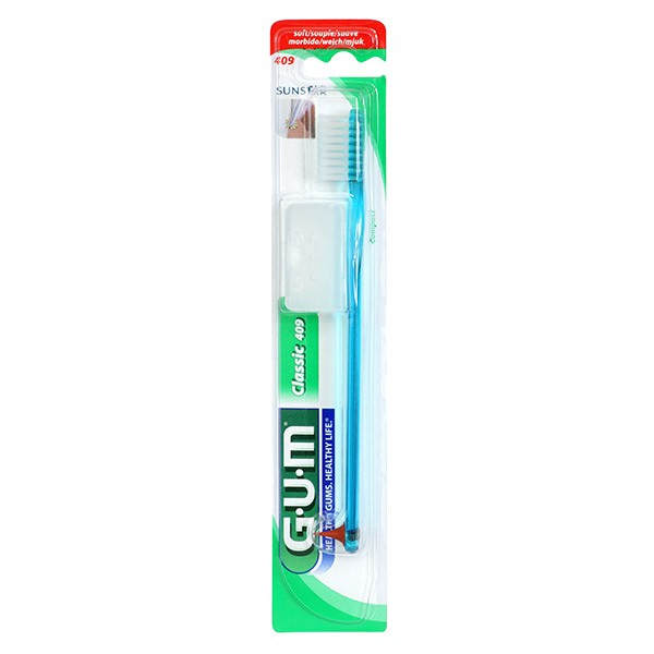 GUM cepillo dientes clsica suave 4 filas compactas ref 409