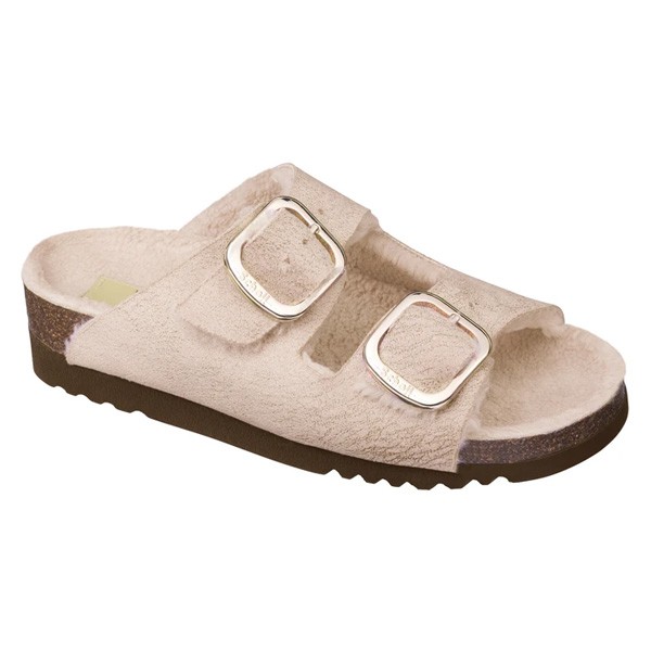 Scholl Zapatos Confort Mules Ilary Fluffy Rosa Talla 36 Sanareva