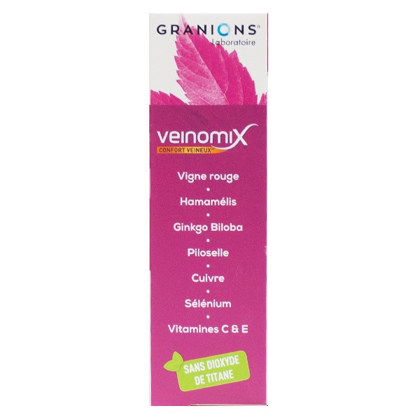 Granions Veinomix lote de 2 x 60 comprimidos