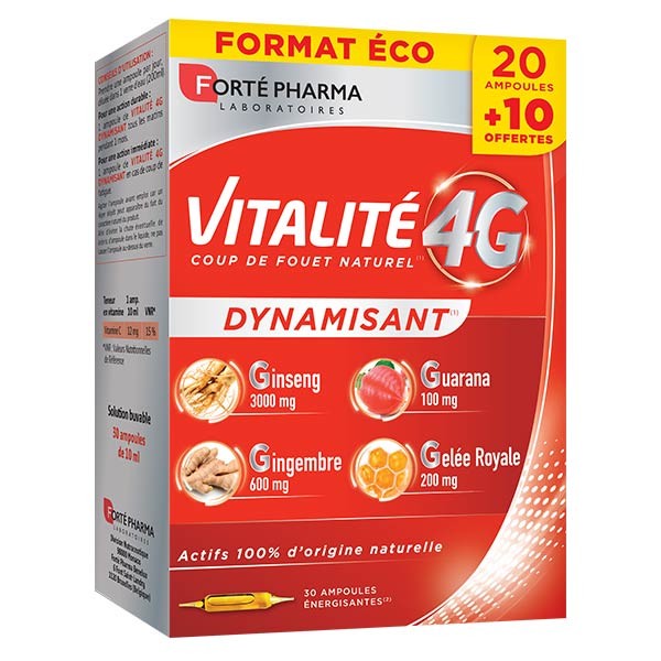 Comprar vitalidad bulbos de Dynamisant 4 G Forte Pharma