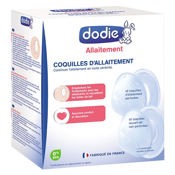 Dodie Protectores Pezones para Lactancia 4uds