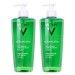 Piel profunda de Vichy Normaderm Gel limpiador NET lote de 2 x 400ml
